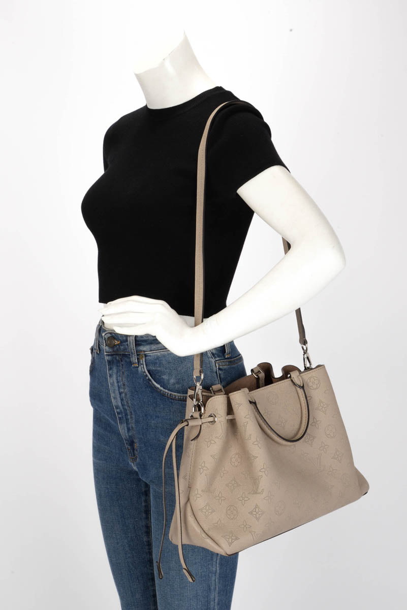 Louis Vuitton Galet Mahina Calfskin Bella Tote