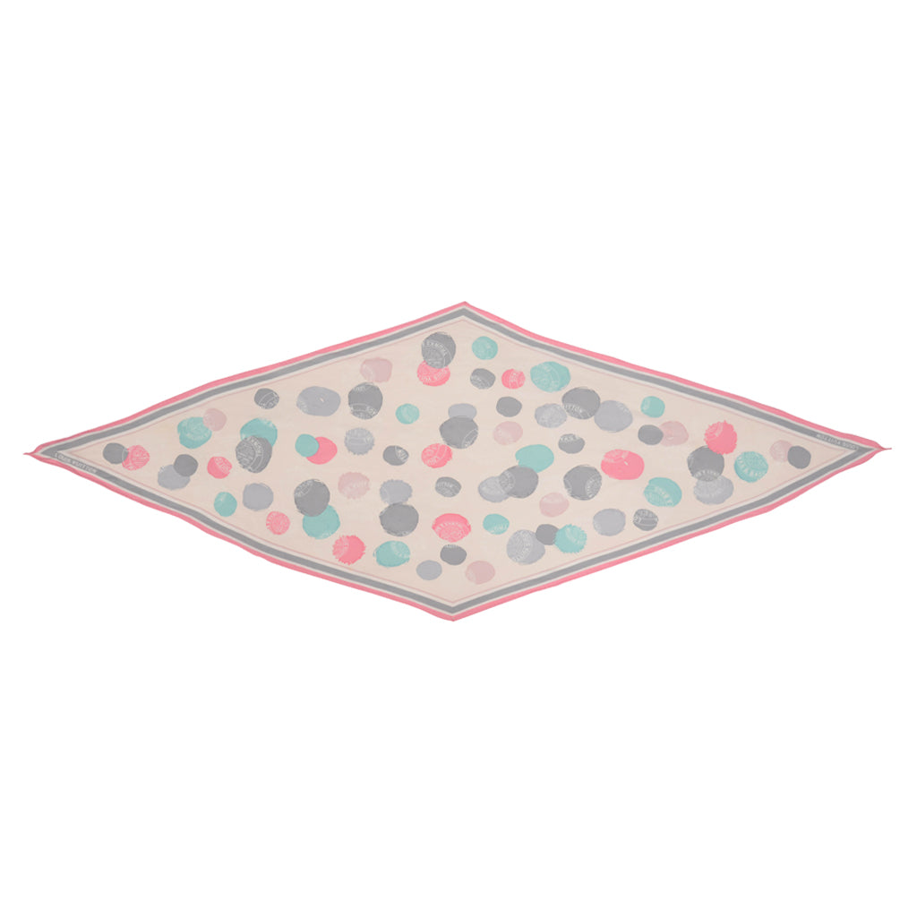 Louis Vuitton Pastel Silk Trunks & Bags Losange