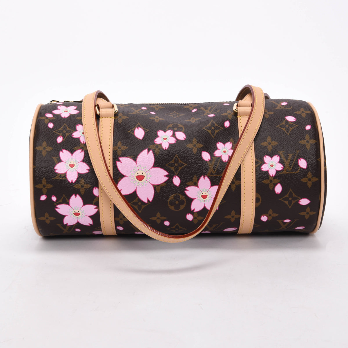 Louis Vuitton x TM Cherry Blossom Monogram Papillon 30 + Mini Pouch
