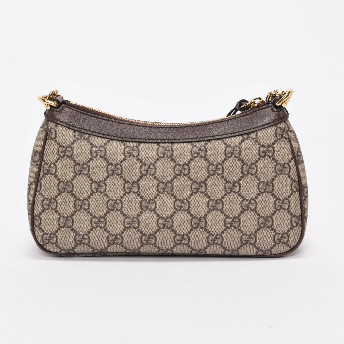 Gucci Brown GG Supreme Ophidia Small Shoulder Bag