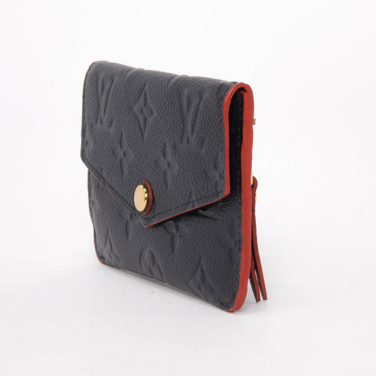 Louis Vuitton Marine Rouge Monogram Empreinte Pochette Clefs Key Case