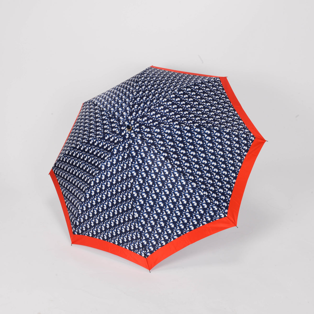 Dior Blue Oblique Vintage Umbrella