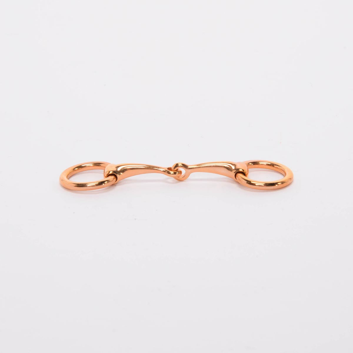 Hermes Rose Gold Plated Brass Mini Mors Twilly Scarf Ring