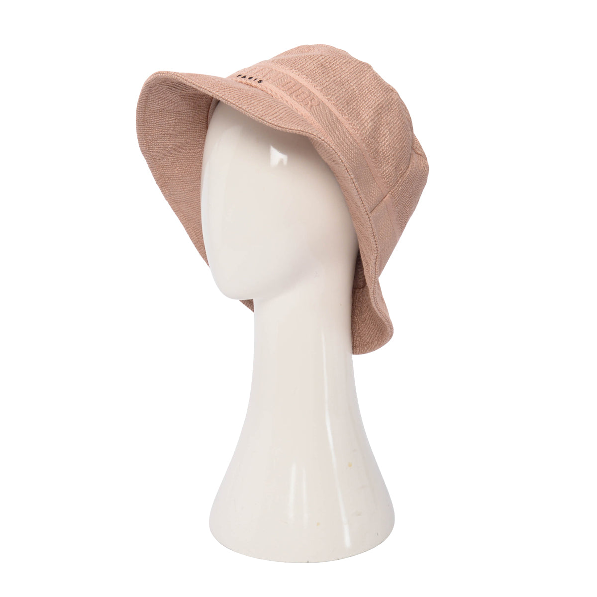 Dior Pink Cotton Logo Embroidered Bucket Hat