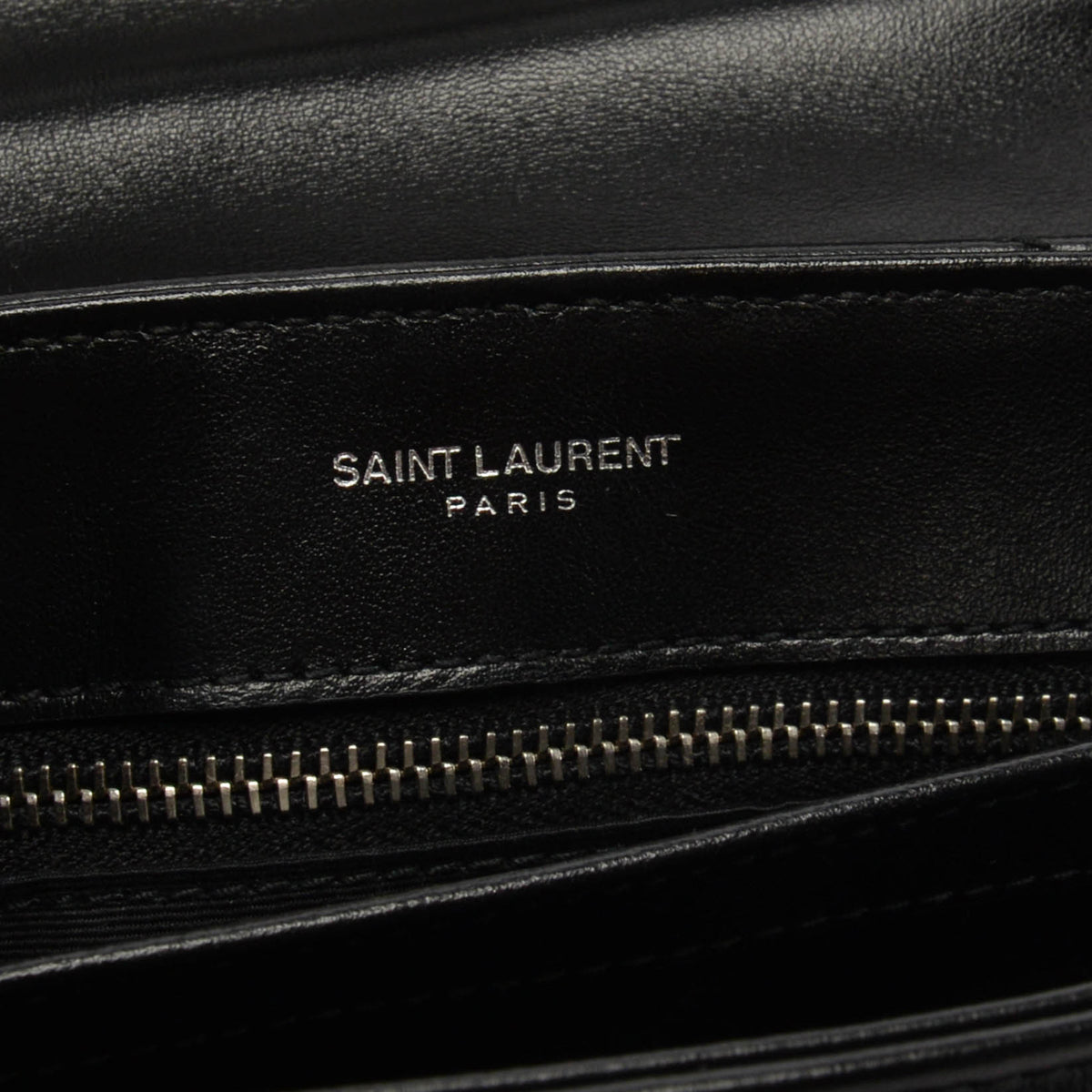 Saint Laurent Black Quilted Calfskin Toy Loulou Bag
