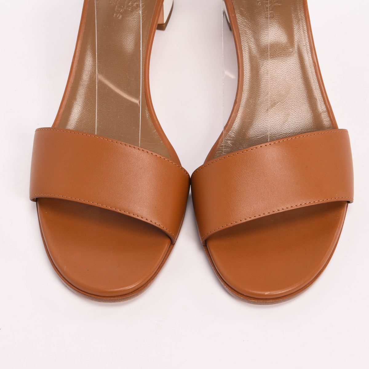Hermes Tri-Colour Box Calfskin Manege Sandals 40