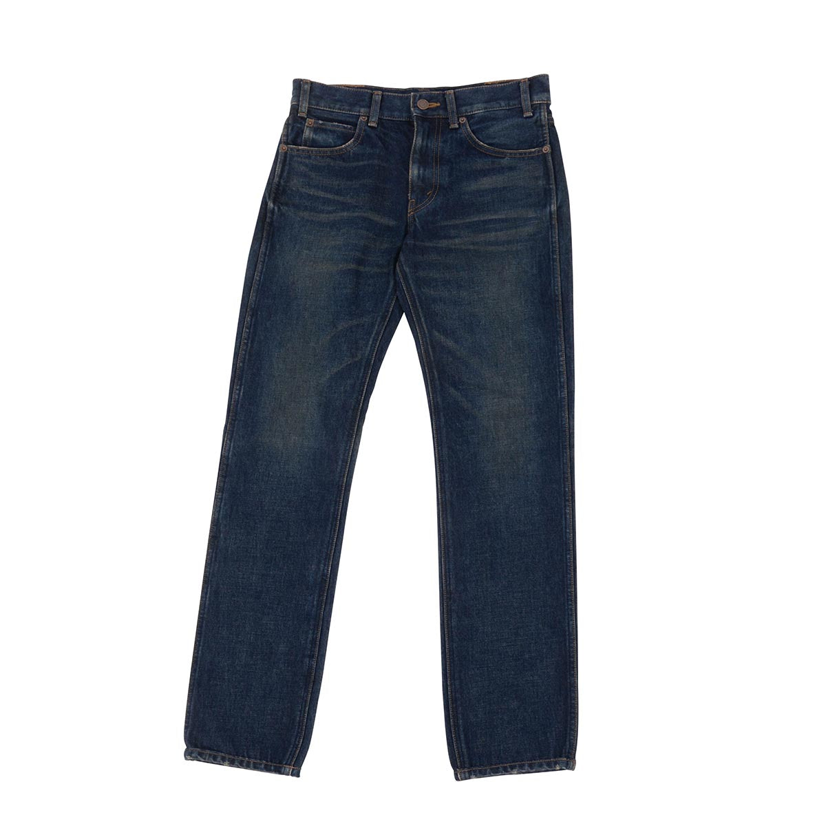 Celine Dark Wash Denim Straight Leg Jeans 27