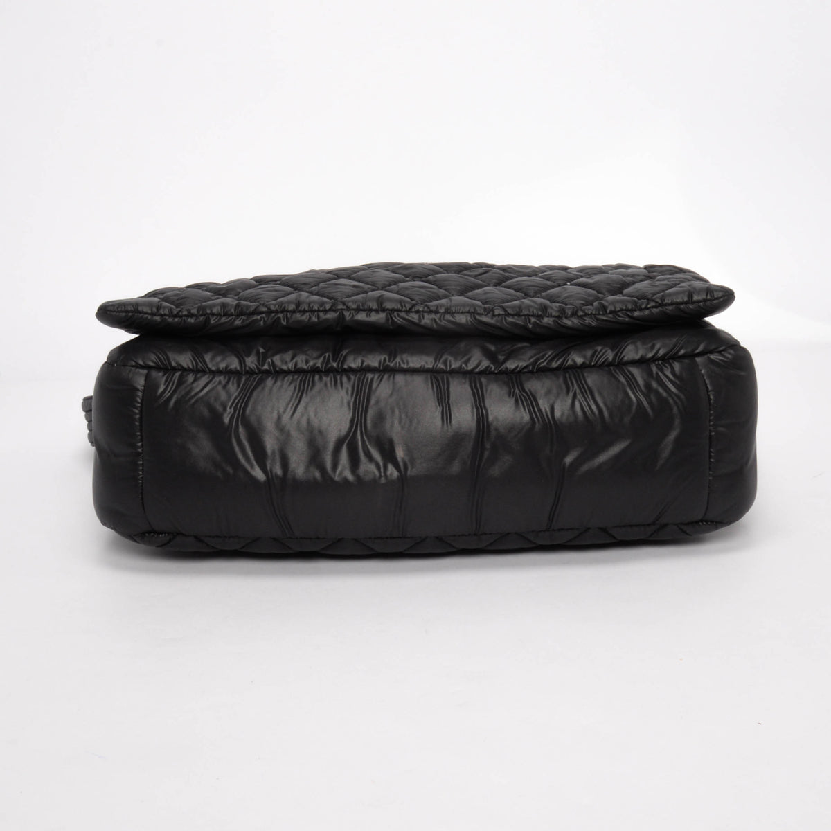 Chanel Black Quilted Nylon Coco Cocoon Messenger Bag