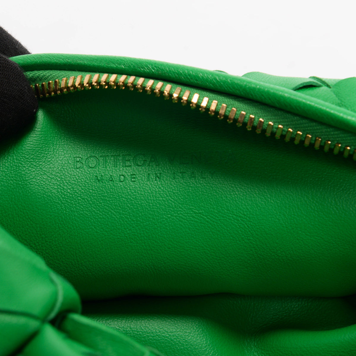 Bottega Veneta Parakeet Green Intrecciato Mini Jodie