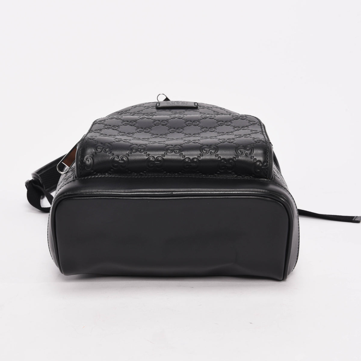 Gucci Black Guccissima Small Signature Day Backpack