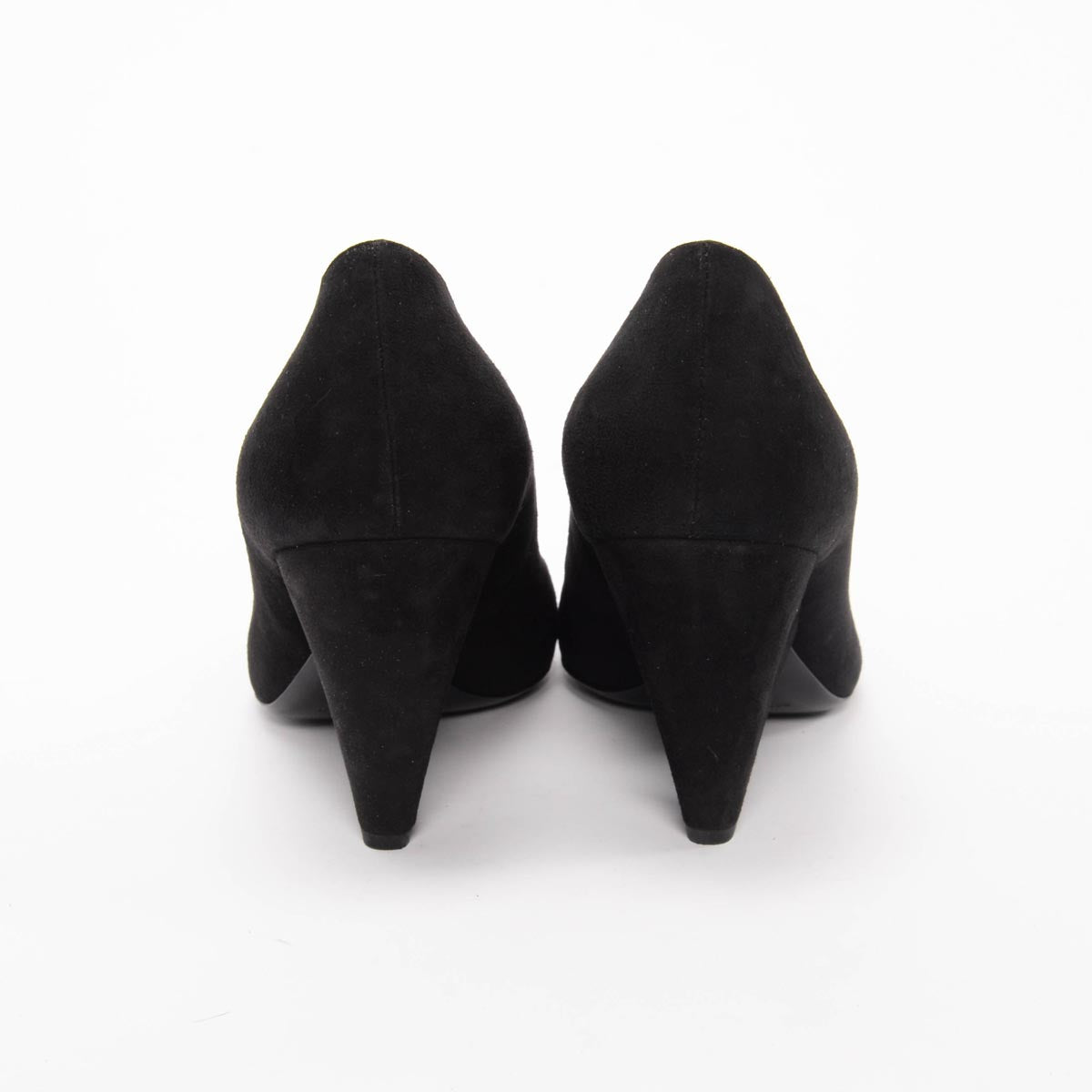 Saint Laurent Black Suede Niki 85 Pumps 39