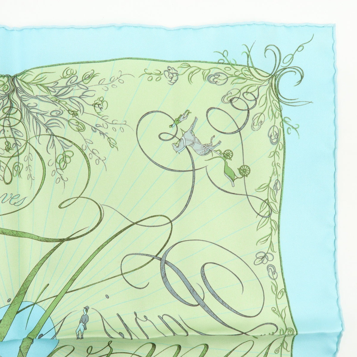 Hermes Les Capucines & Effluves Pocket Square Scarves
