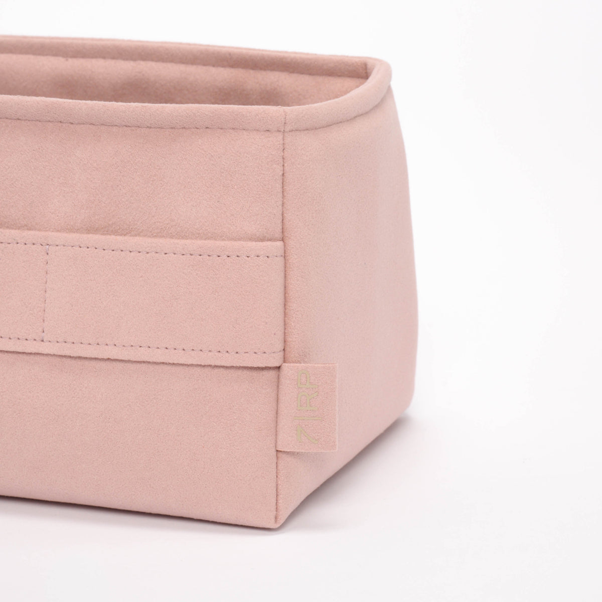 7 Rue Paradis Blush Alcantara Kelly 25 Bag Insert