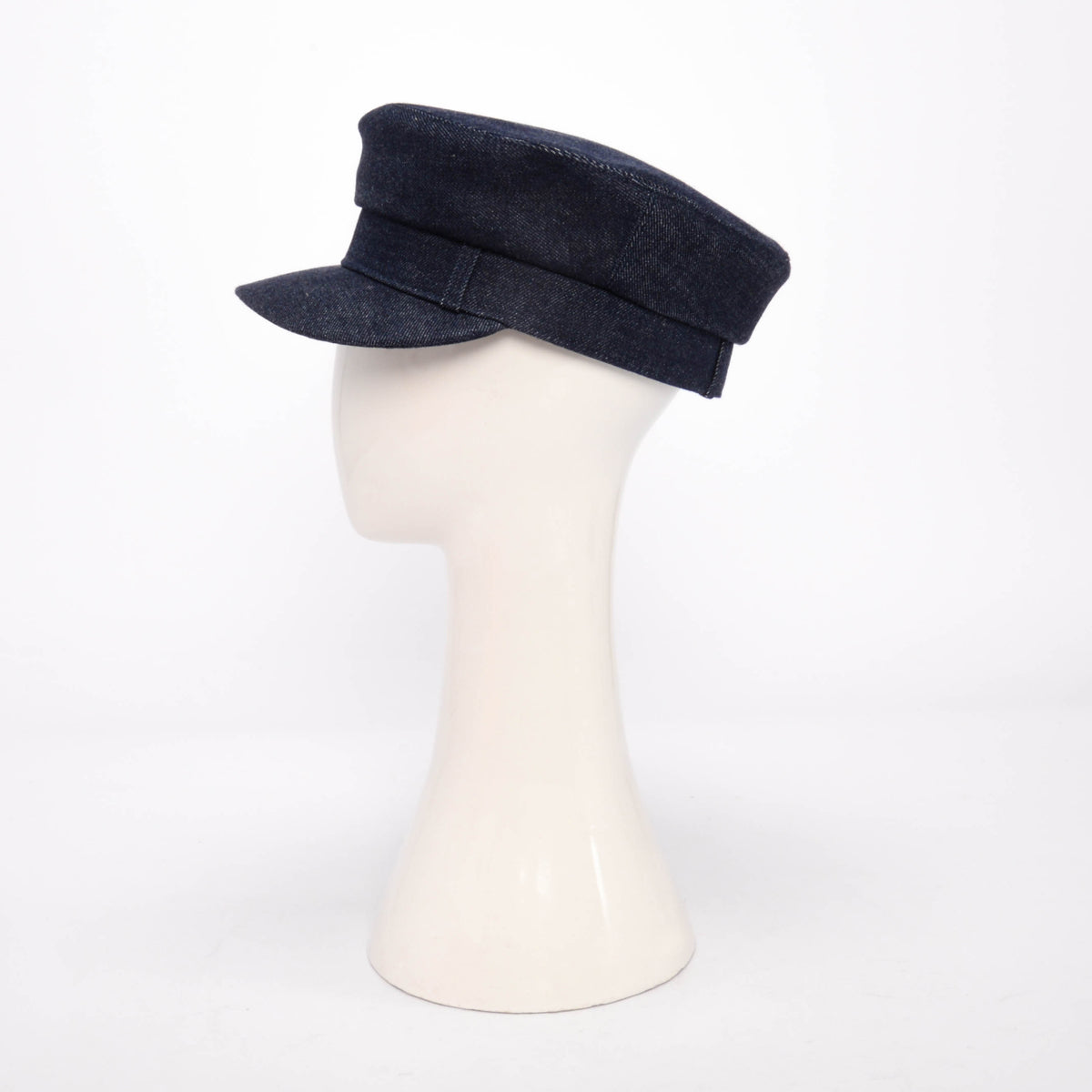 Hermes Indigo Denim Deauville Cap