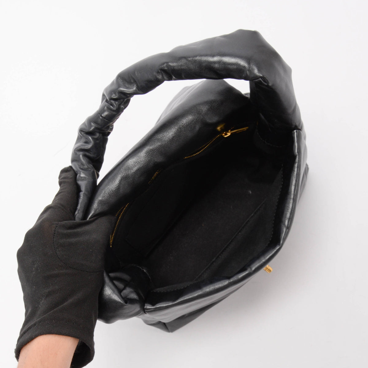 Balenciaga Black Soft Calf Small Monaco Sling Bag