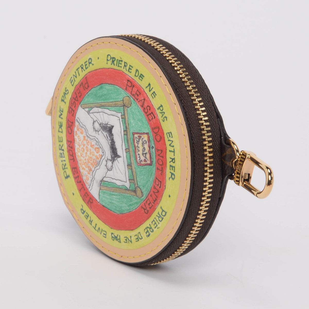 Louis Vuitton x Grace Coddington Monogram Slippy Coin Purse