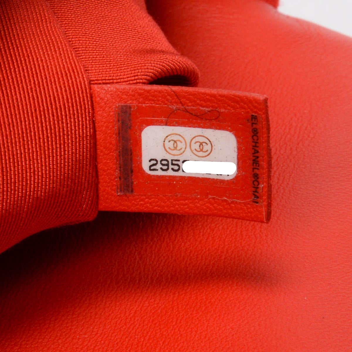 Chanel Red Quilted Jersey Large Chanel 19 Bag