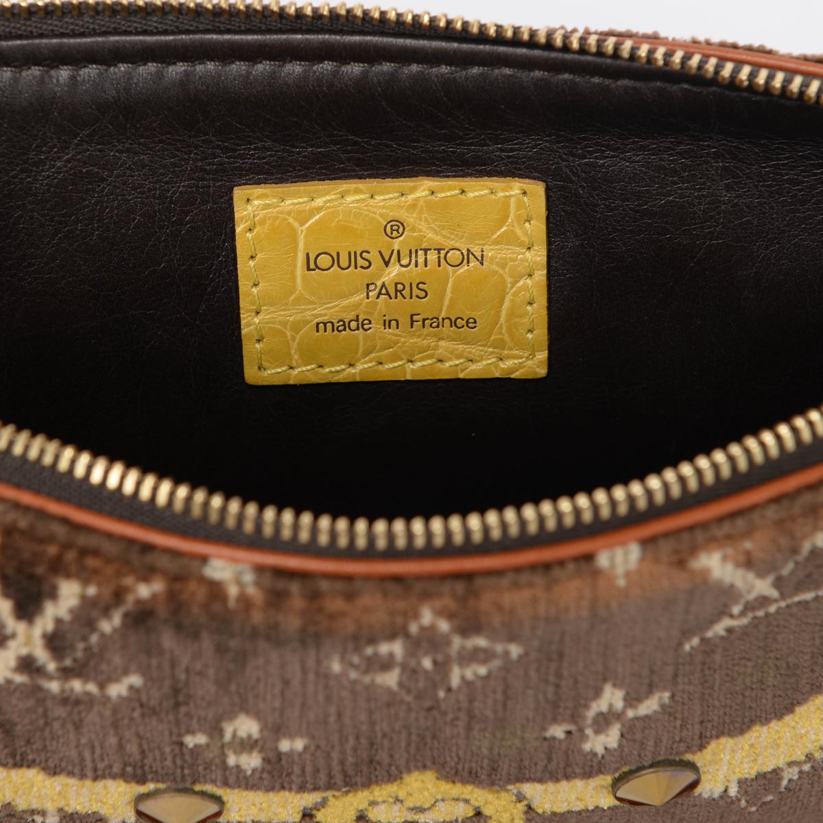 Louis Vuitton Monogram Velvet Trompe L'oeil Pochette