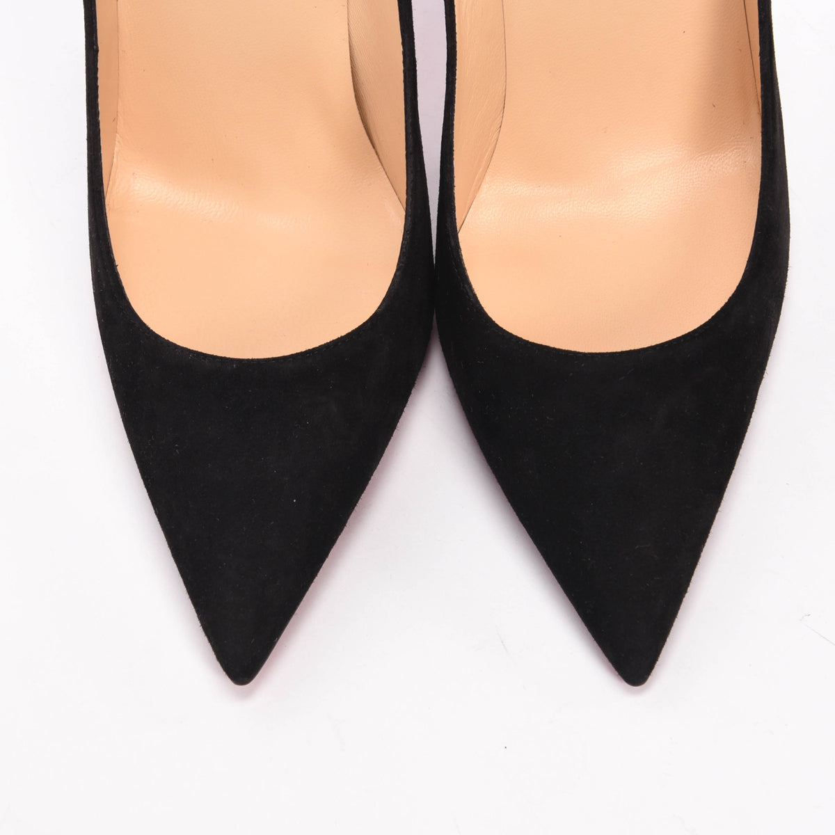 Christian Louboutin Black Suede Kate Pumps 40.5