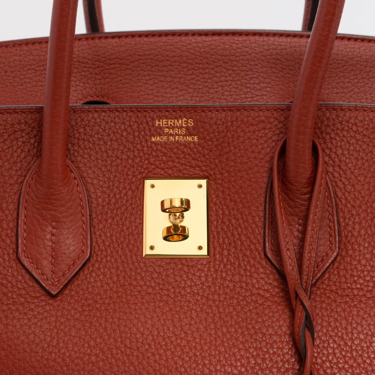 Hermes Sienne Togo Birkin 35 GHW