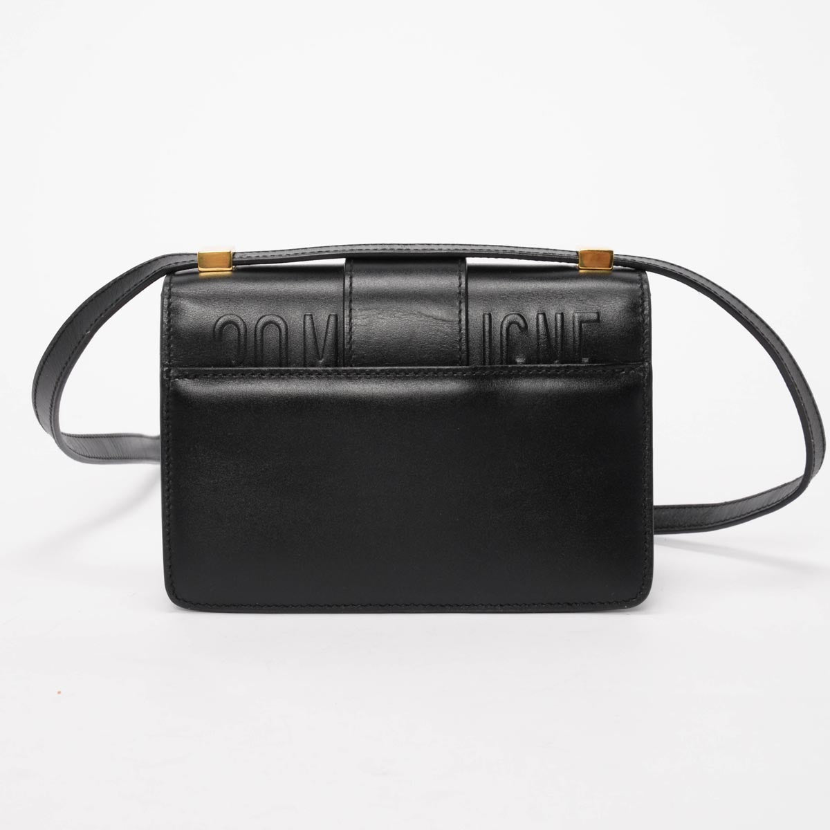 Dior Black Box Calf 30 Montaigne Micro Bag