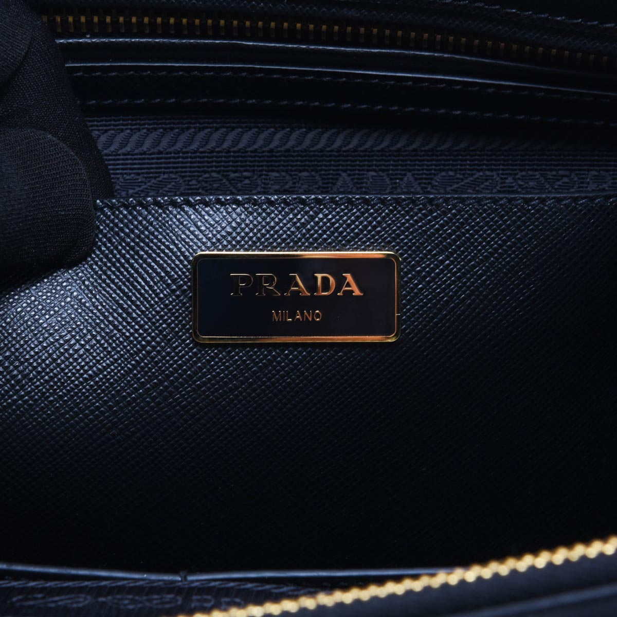 Prada Black Saffiano Large Galleria Tote