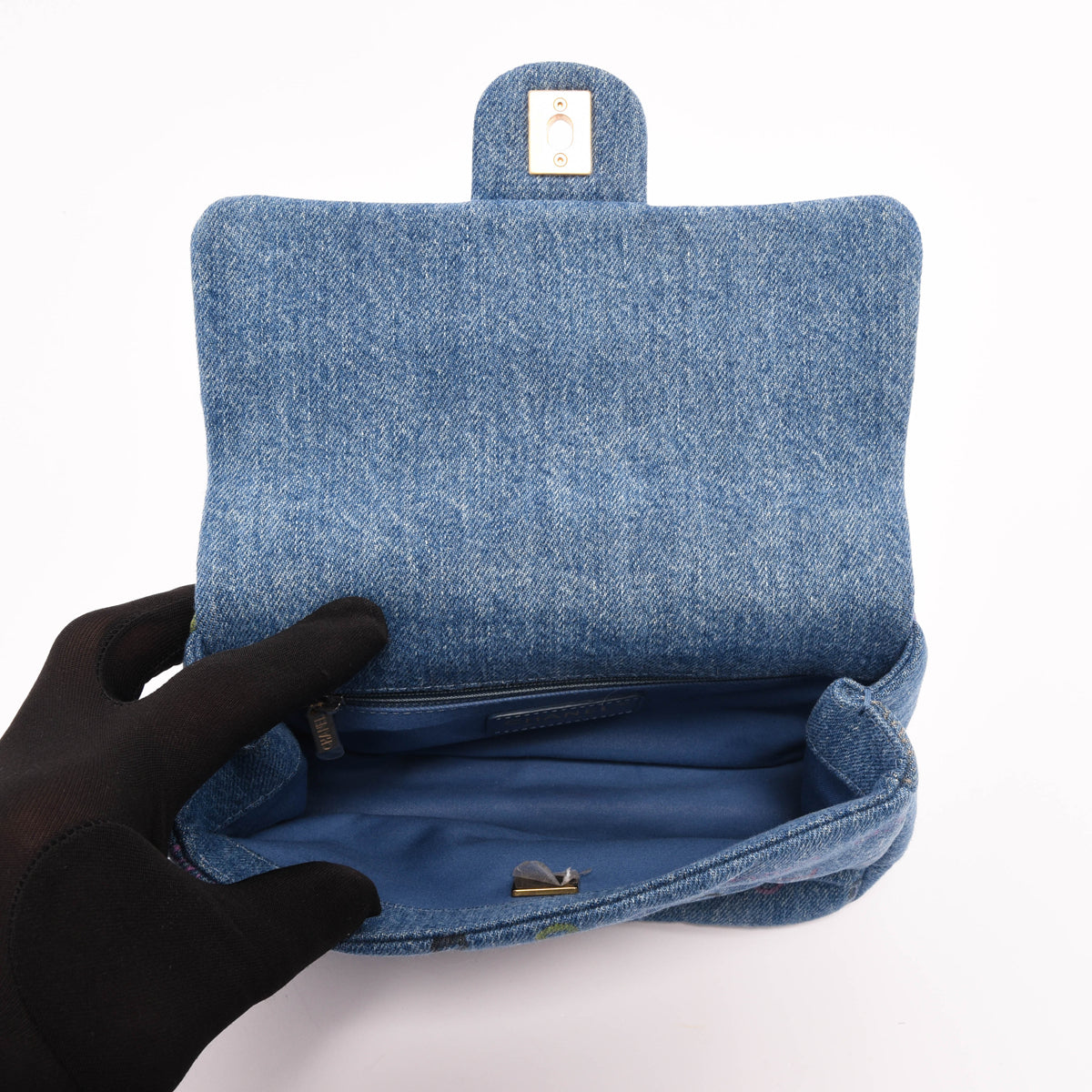 Chanel Blue Denim Mood Mini Flap Bag