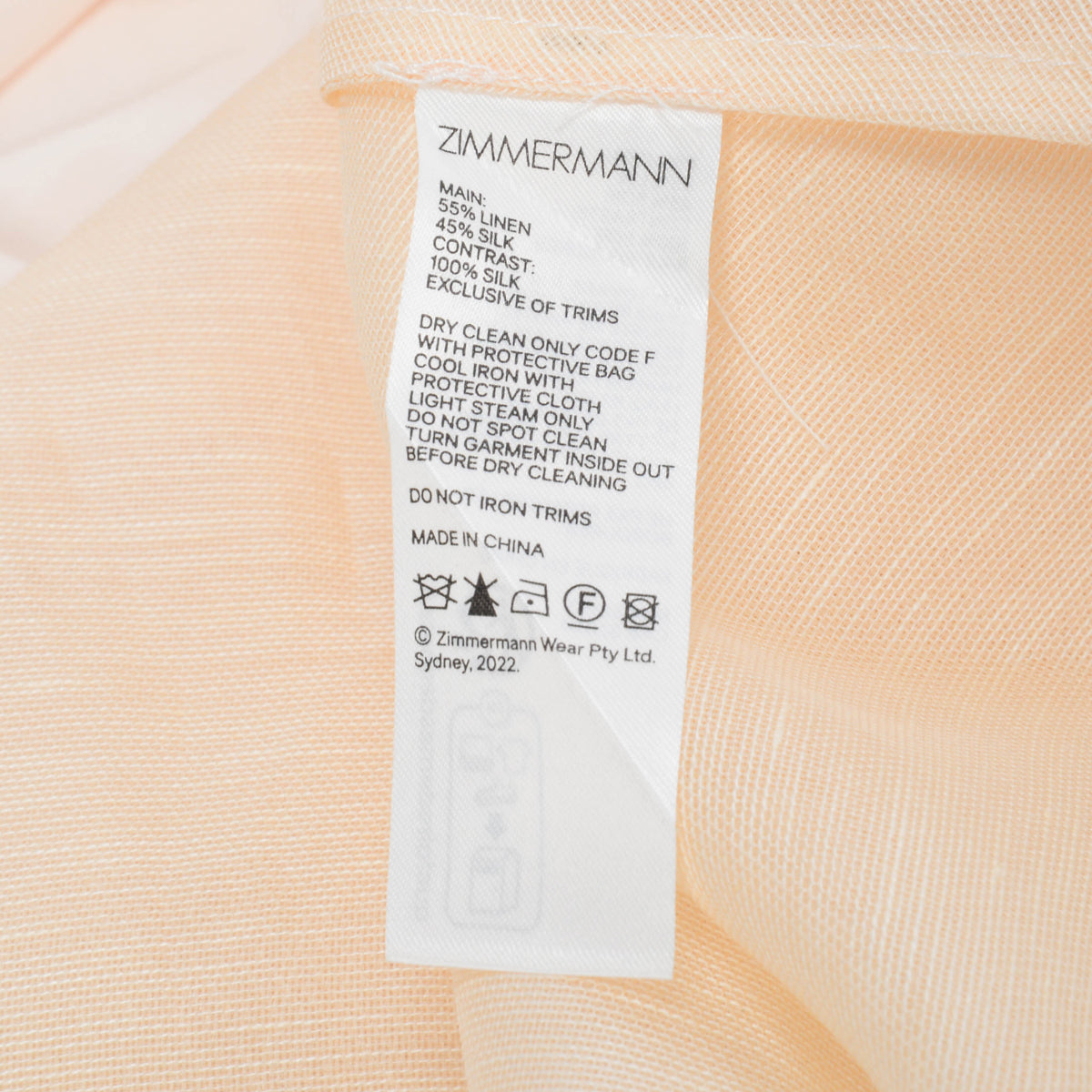 Zimmermann Cream Luminosity Liftoff Flower Midi Dress OP
