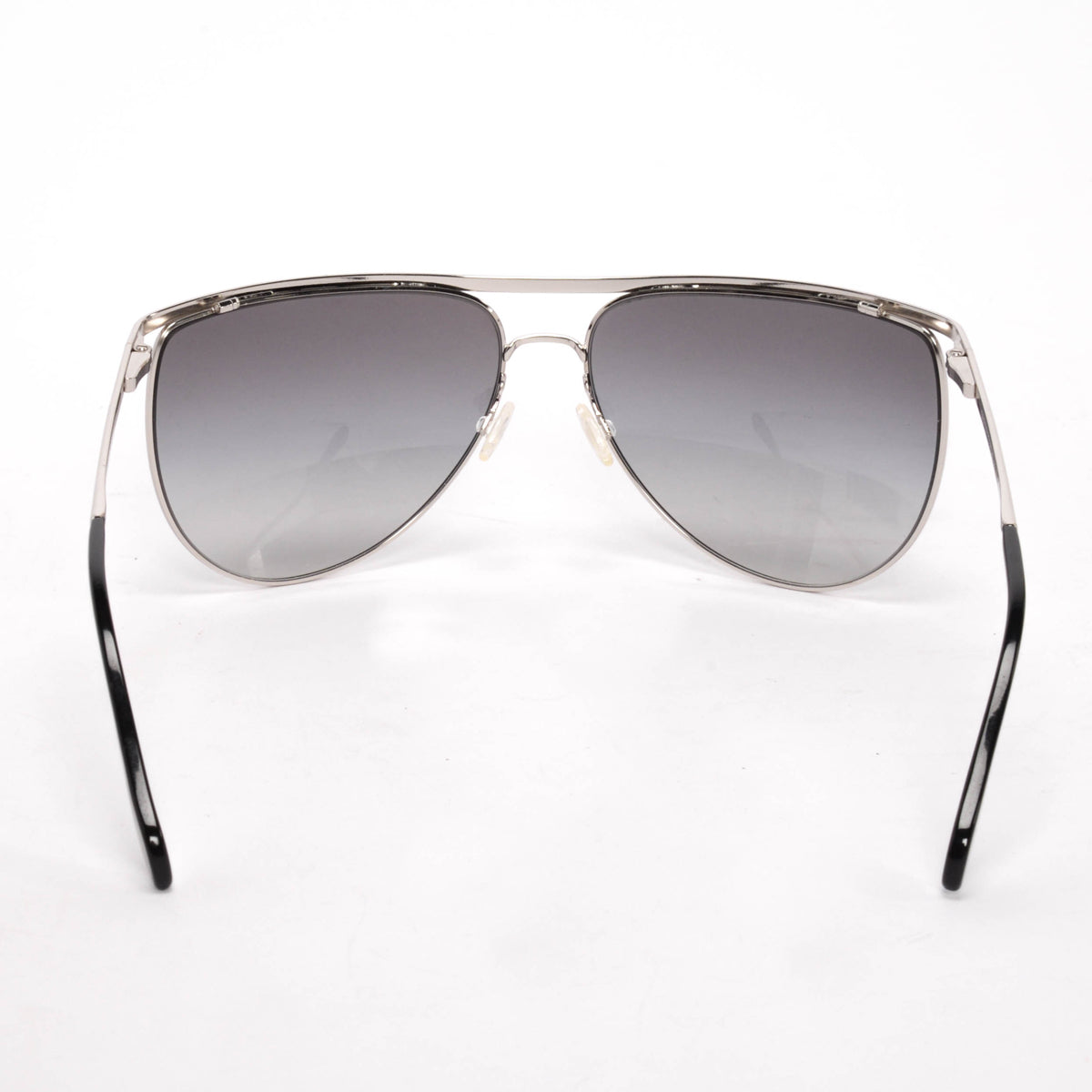 Balmain x Oliver Peoples Black Aviator Sunglasses