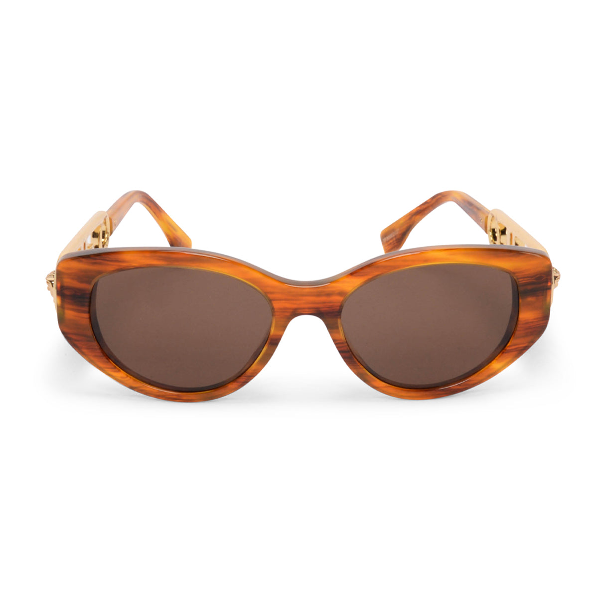 Fendi x Versace Honey Acetate Fendace V2 Sunglasses display picture 2