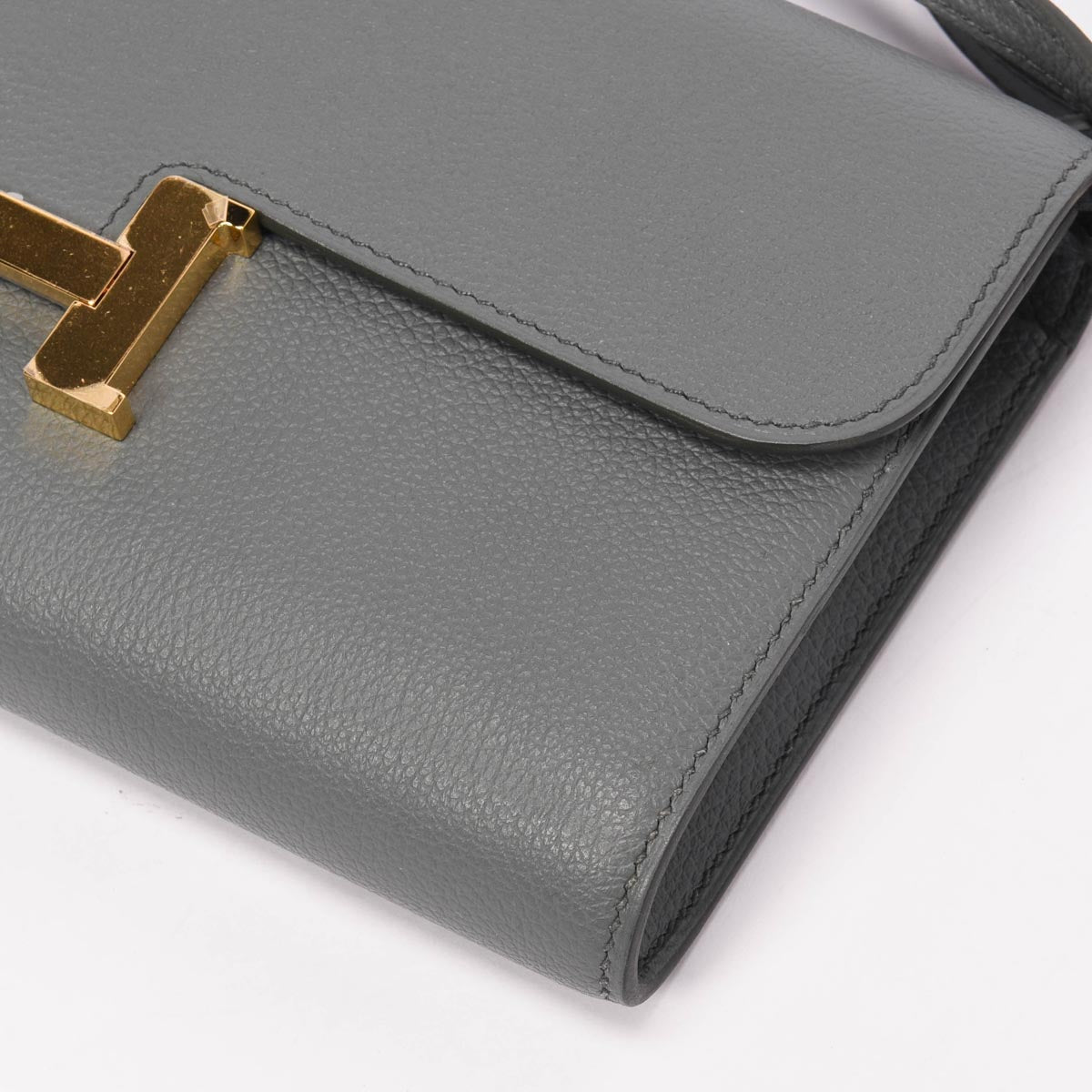 Hermes Vert Amande Evercolor Constance To Go Wallet