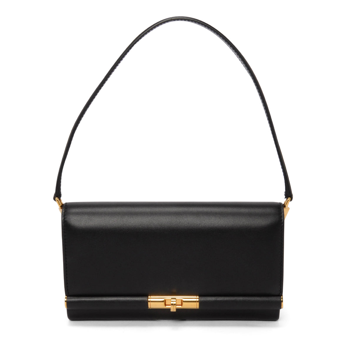 Dolce & Gabbana Black Leather Marlene Shoulder Bag