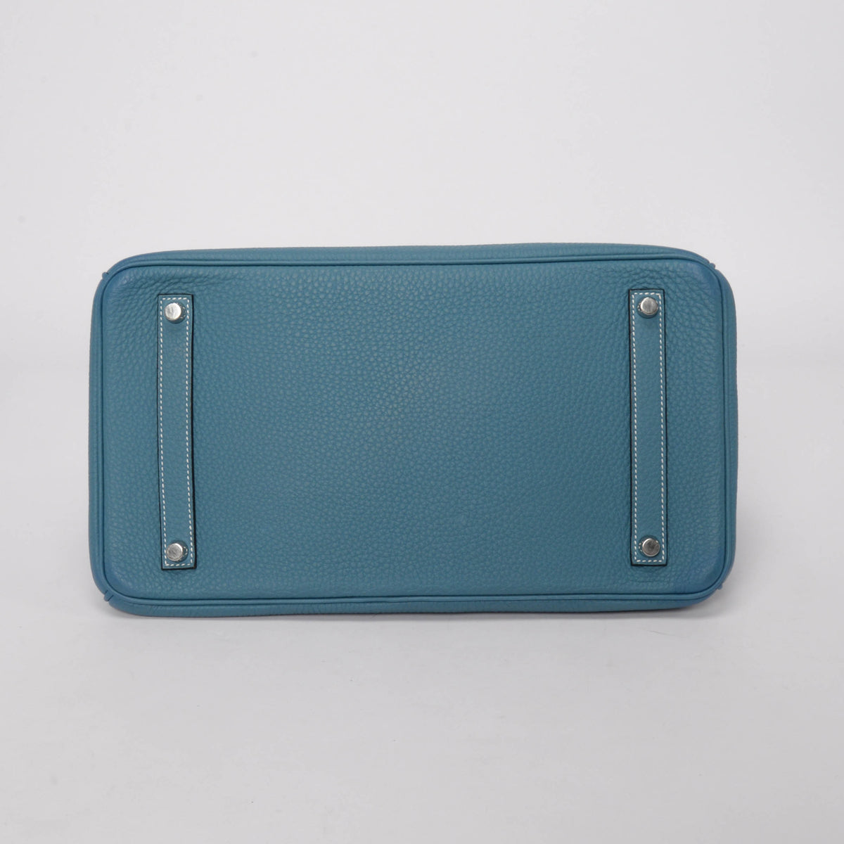 Hermes Blue Jean Togo Birkin 35 PHW