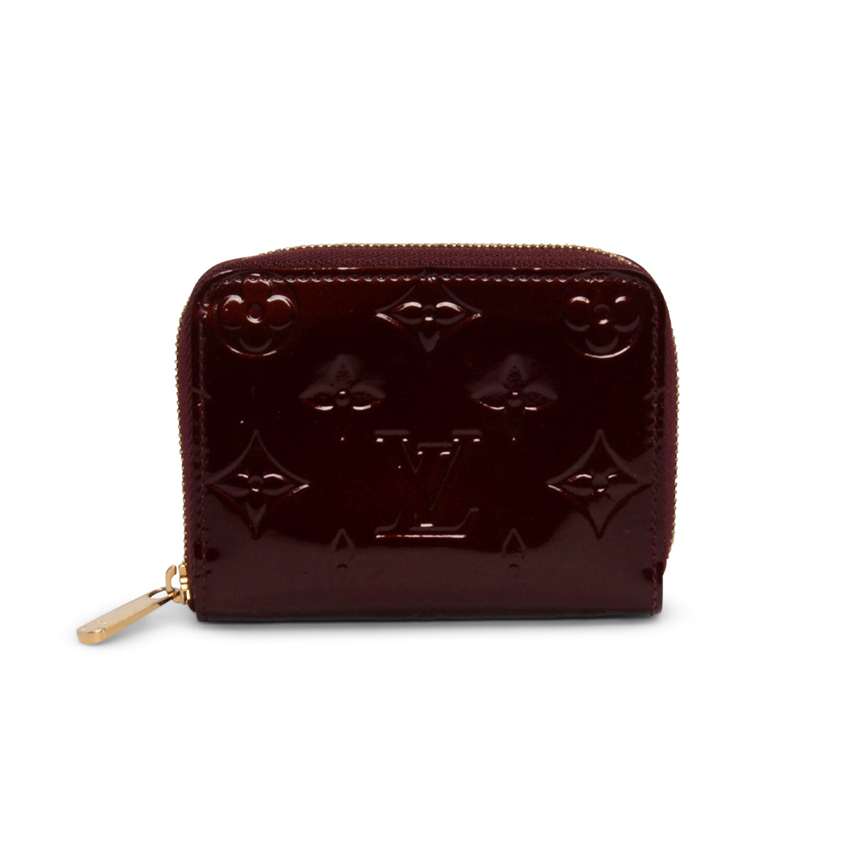 Louis Vuitton Rouge Fauviste Vernis Zippy Coin Purse
