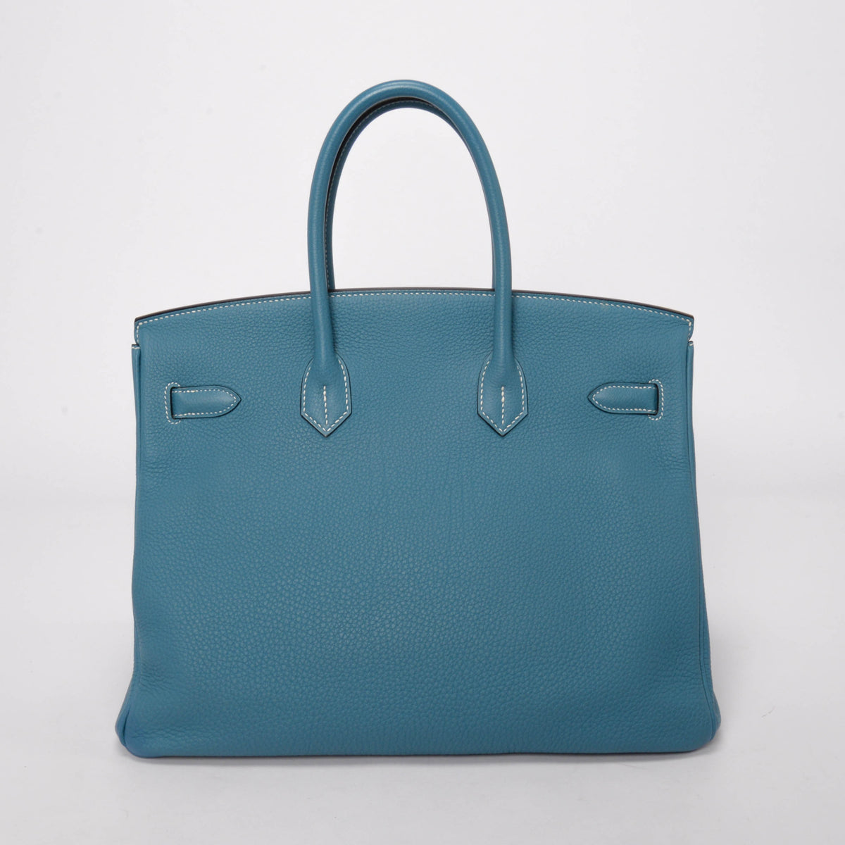 Hermes Blue Jean Togo Birkin 35 PHW
