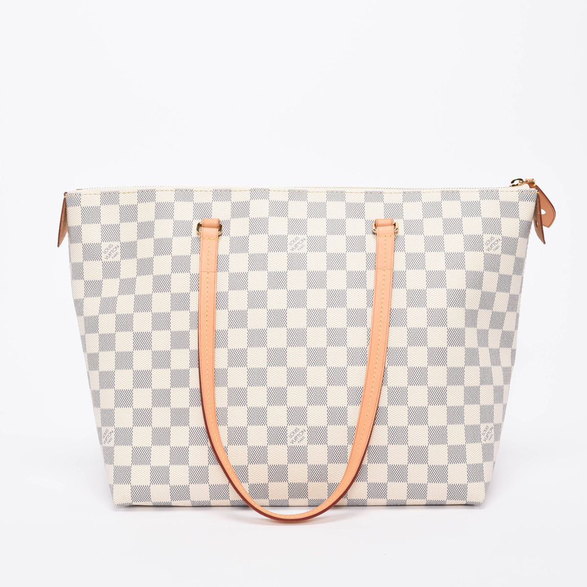 Louis Vuitton Rose Ballerine Damier Azur Iena MM