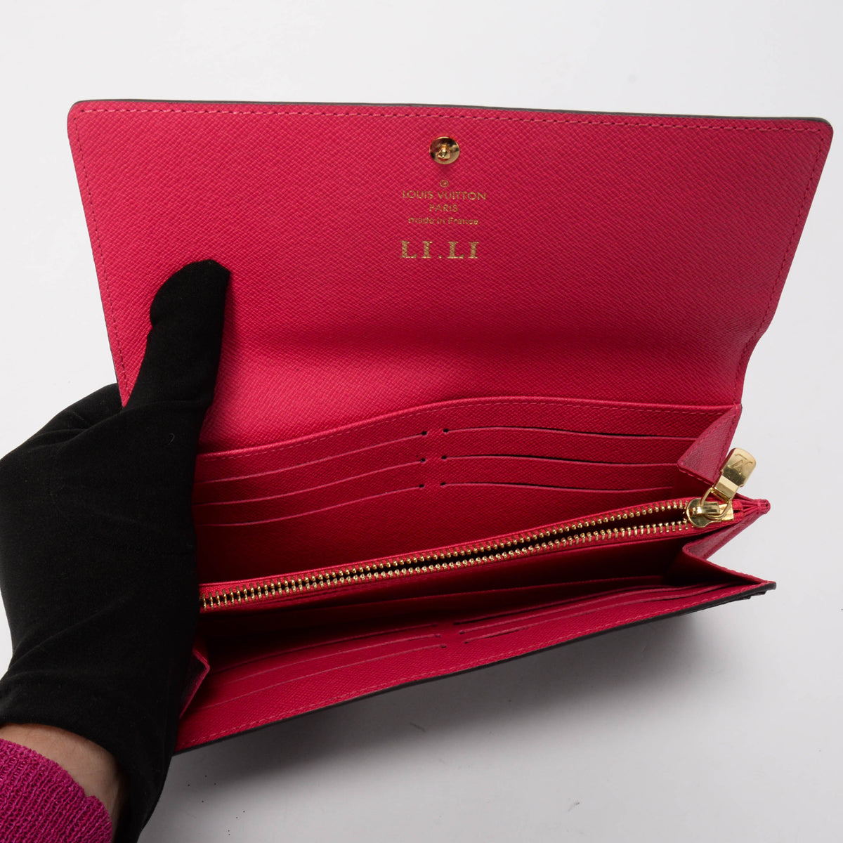 Louis Vuitton Hibiscus Monogram Evasion Sarah Wallet