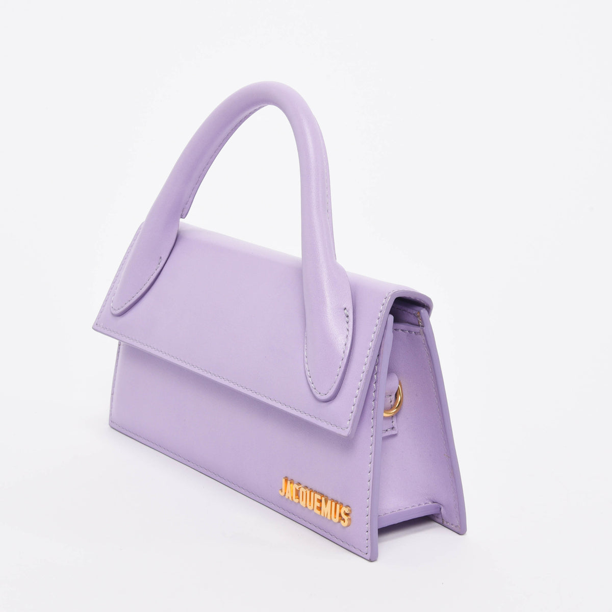 Jacquemus Lilac Calfskin Le Chiquito Long Bag
