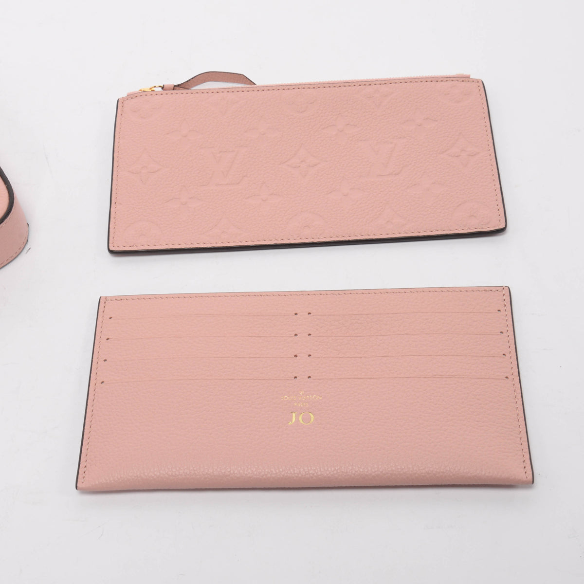 Louis Vuitton Rose Poudre Monogram Empreinte Pochette Felicie