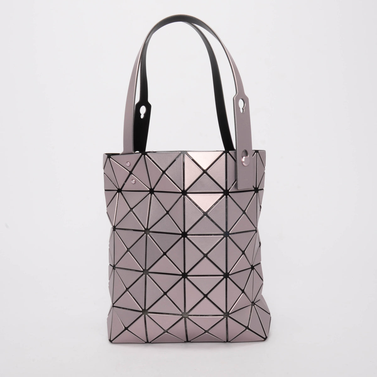 Issey Miyake Metallic Pink Prism Plus Bao Bao Tote