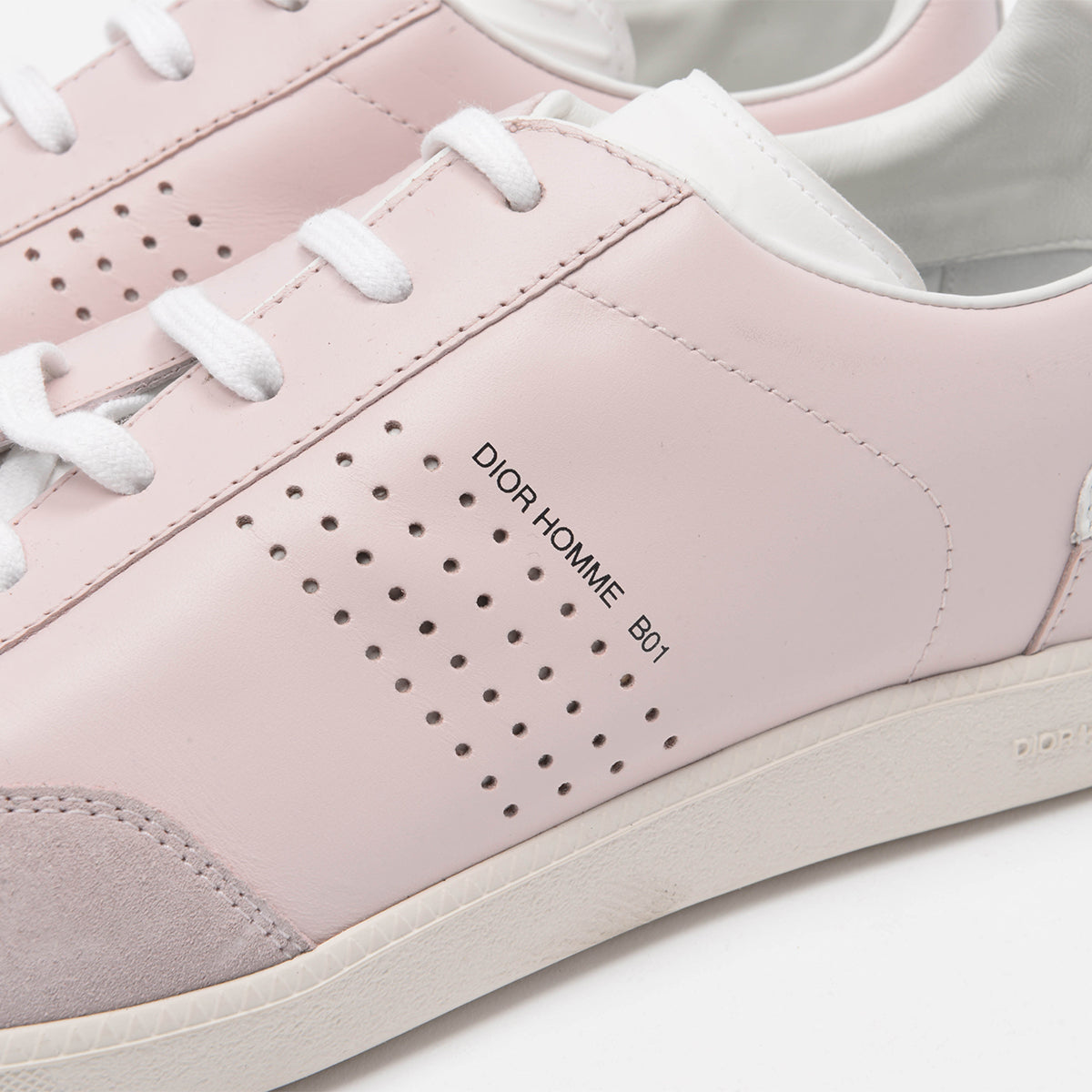 Dior Homme Pink Calfskin B01 Sneakers 42