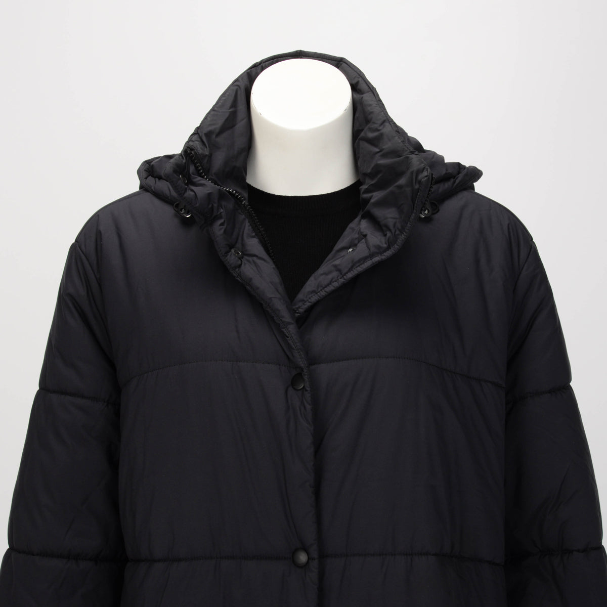 Givenchy Black Nylon Oversized Puffer Jacket
