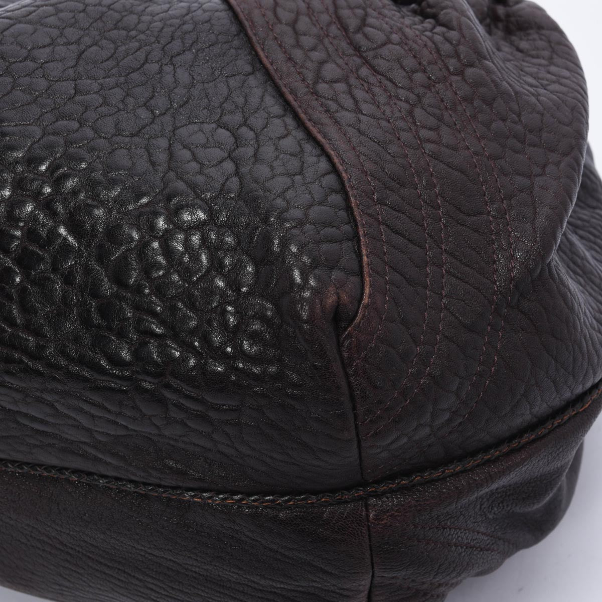 Fendi Brown Nappa Spy Shoulder Bag