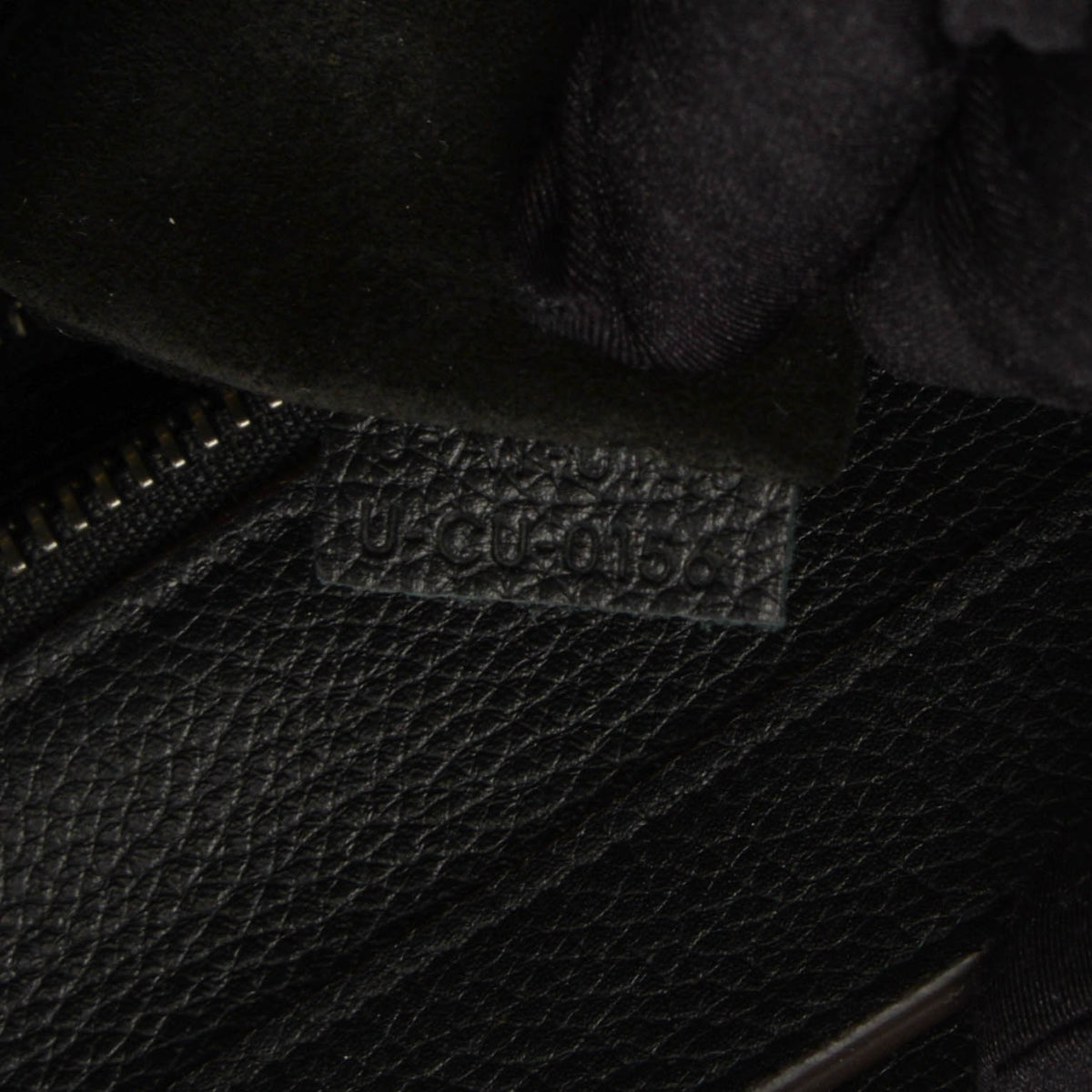Celine Black Grained Calfskin Mini Luggage Tote