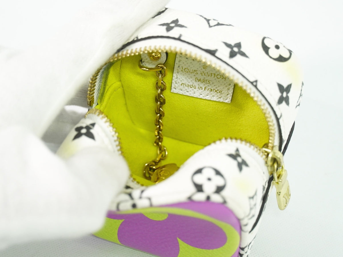 Louis Vuitton Monogram Giant Cube Coin Purse