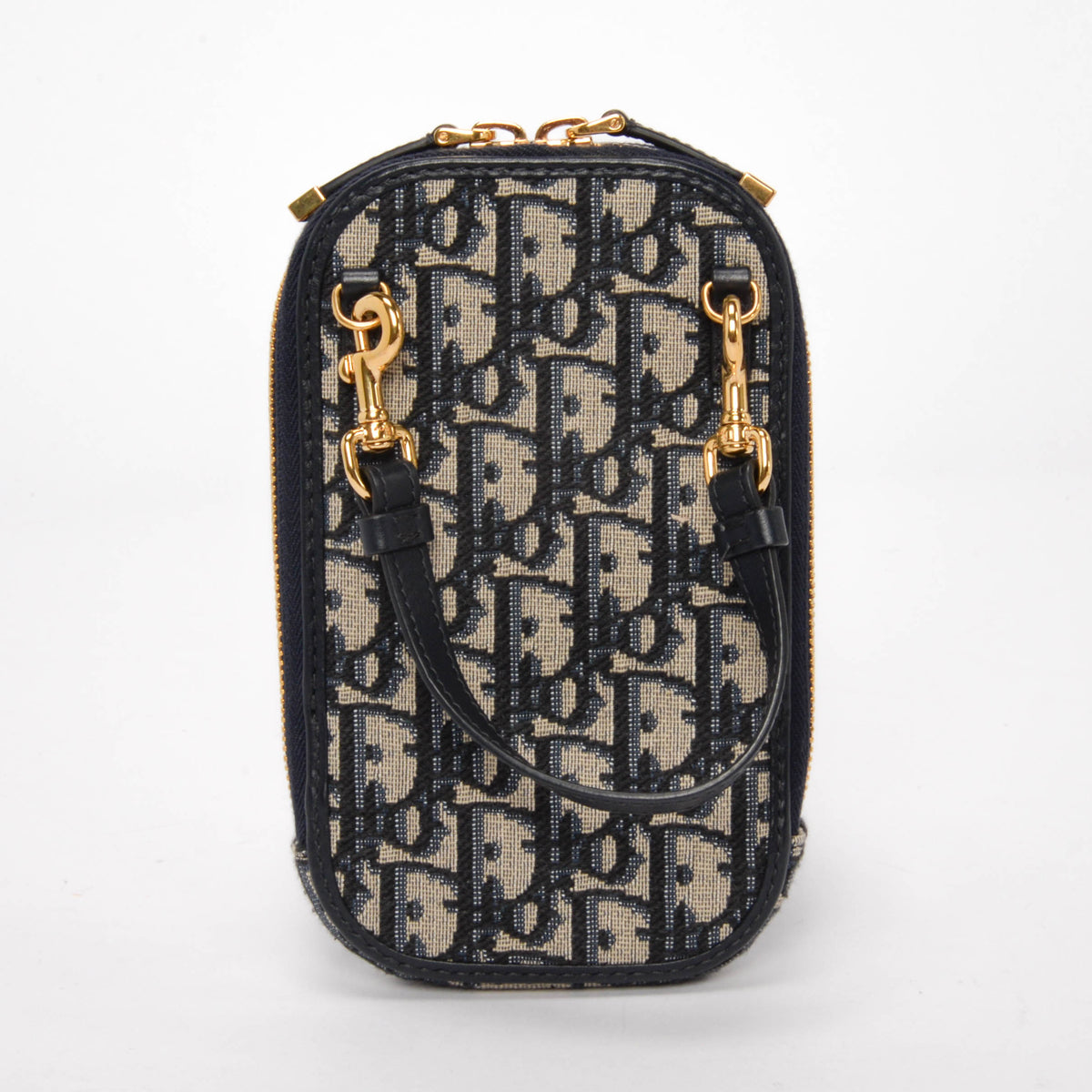 Dior Blue Oblique Jacquard 30 Montaigne Call'in Dior Phone Holder