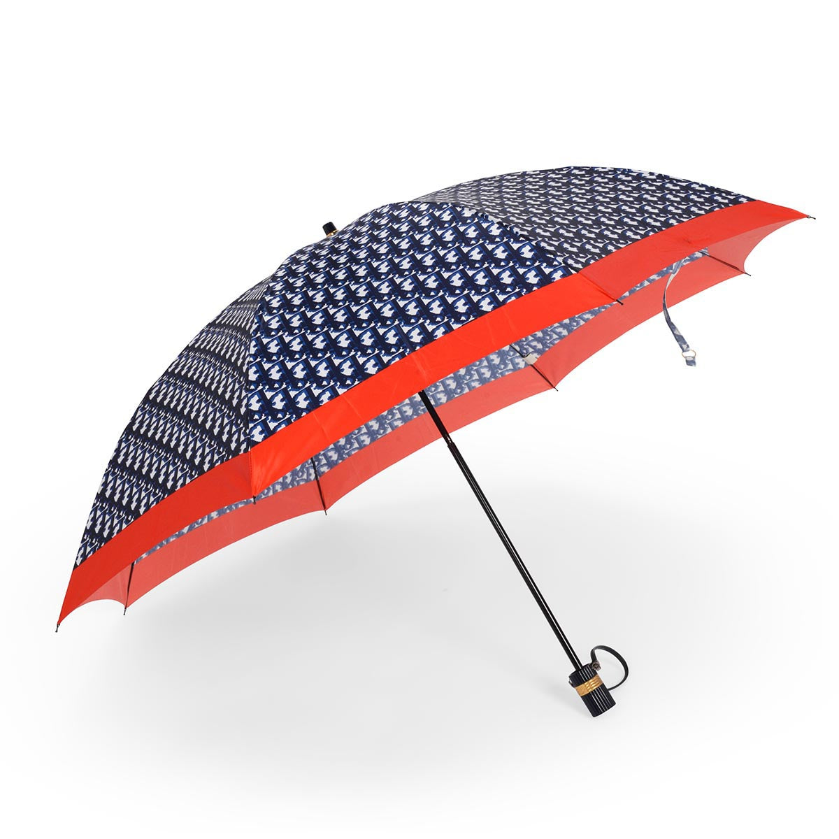 Dior Blue Oblique Vintage Umbrella