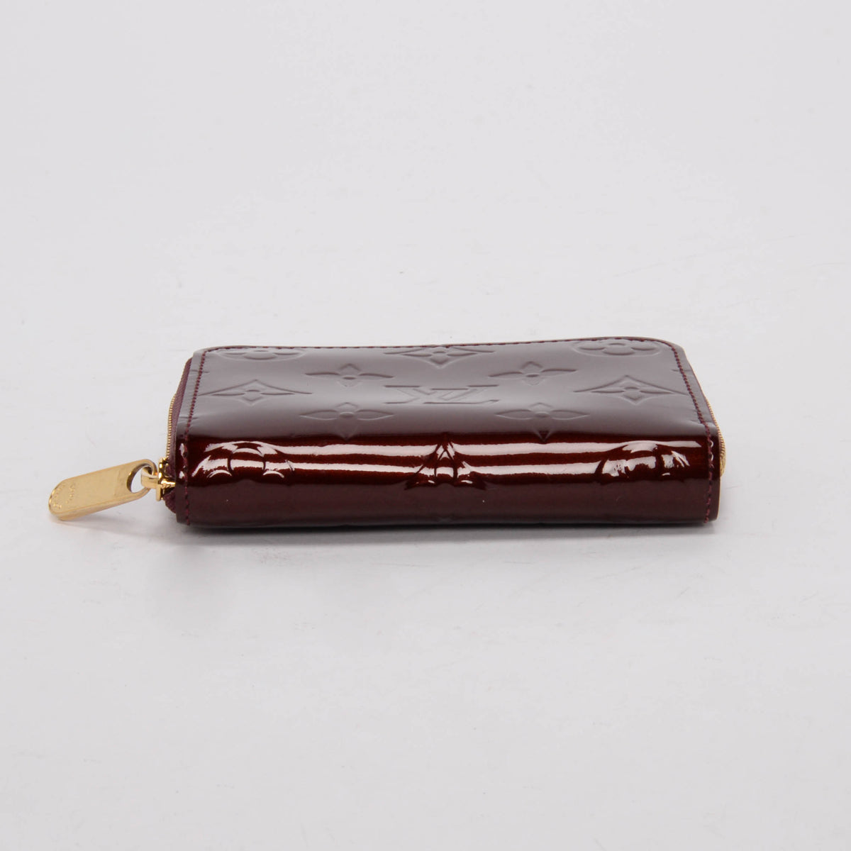 Louis Vuitton Rouge Fauviste Vernis Zippy Coin Purse