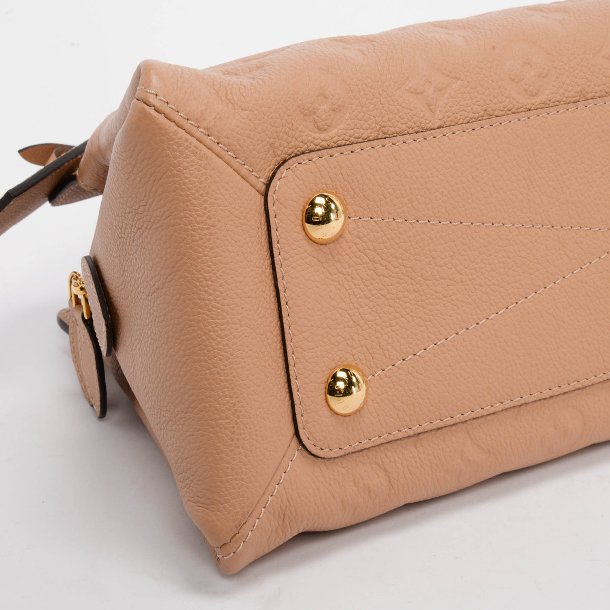Louis Vuitton Dark Beige Monogram Empreinte Vosges MM Bag