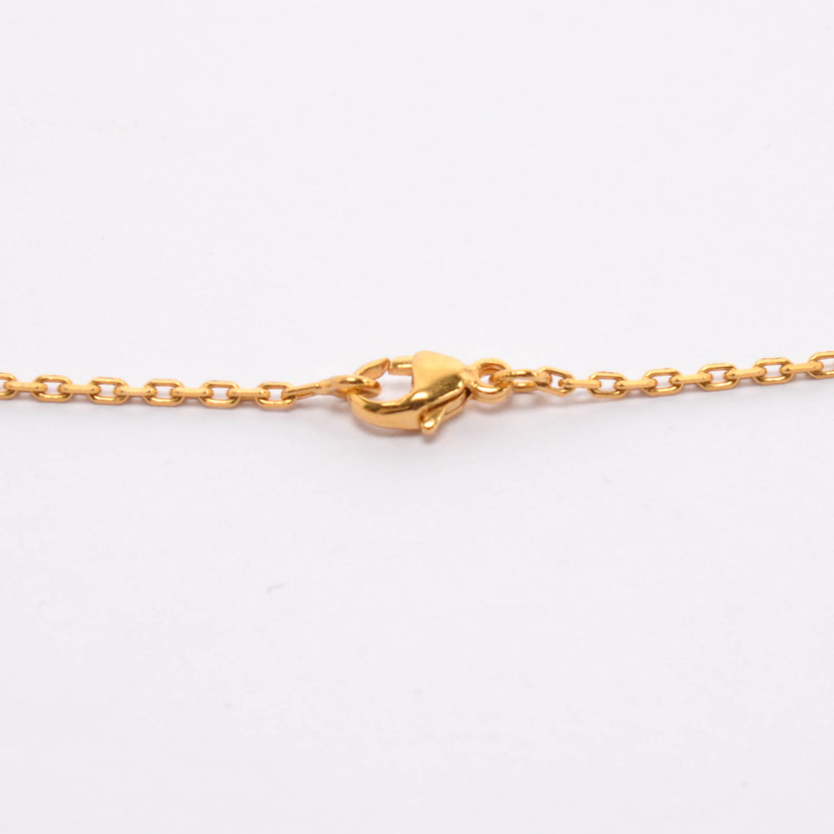 Hermes Black Enamel & Gold Mini Pop H Necklace